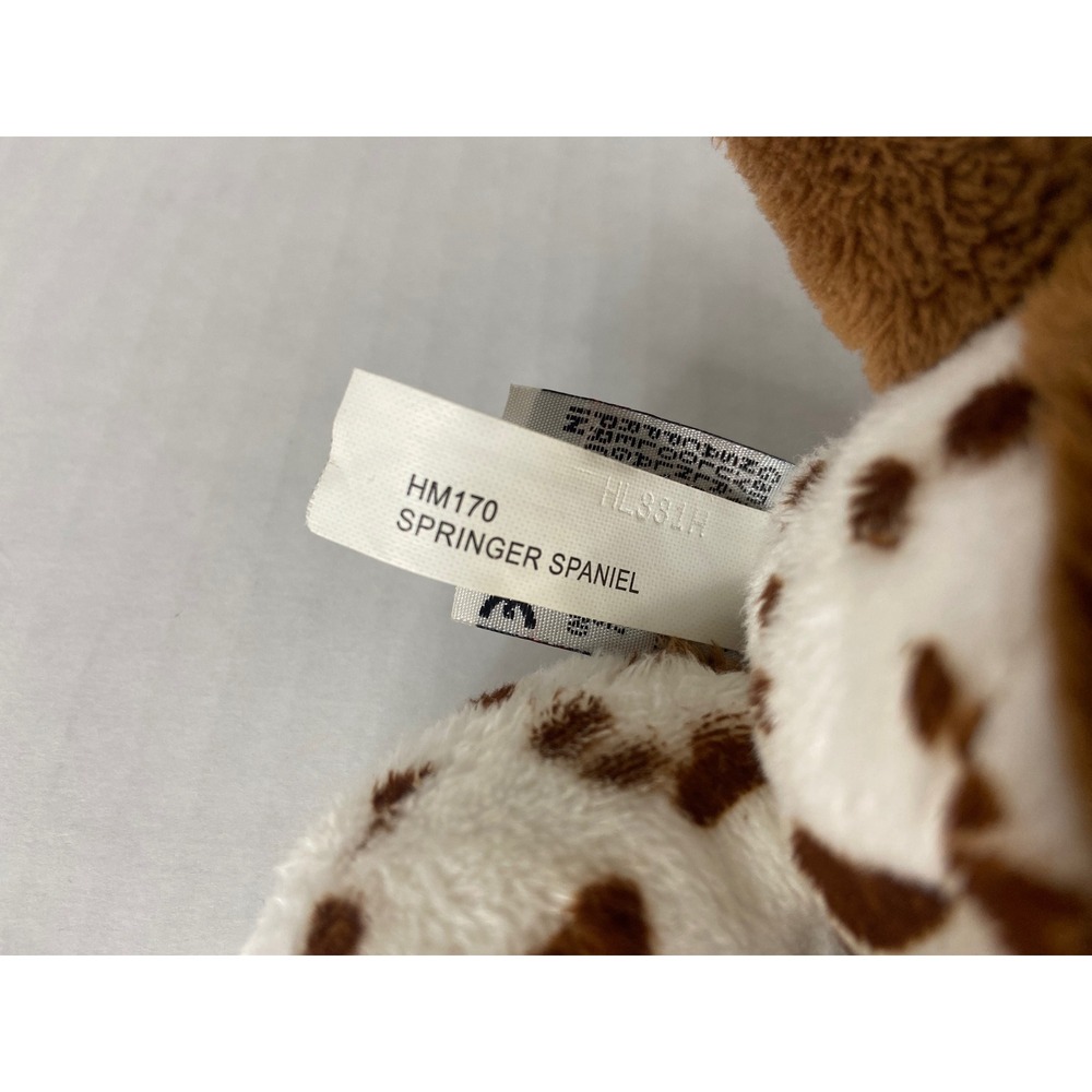 Ganz Springer Spaniel Plush Dog HM170 Stuffed Animal Brown White 8" - Picture 6 of 15
